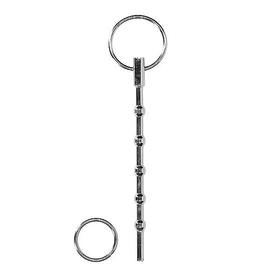 Ouch - Metalen Sounding Dilator met Ring-Kink-Shots-Newside