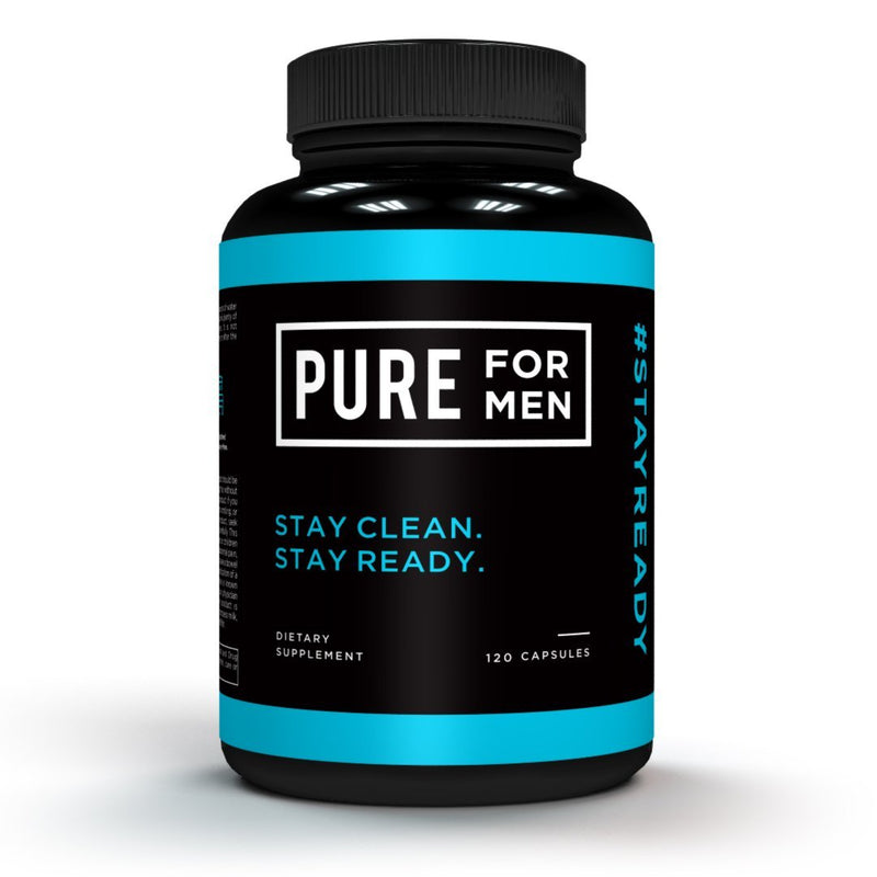 Pure For Men - Blijf Schoon Blijf Ready-Intimate Essentials-Pure For Men-120 Capsules-Newside