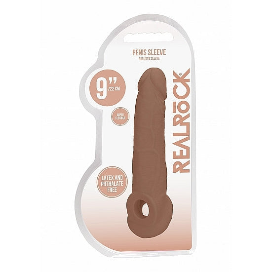 Real Rock - Penis Sleeve 9"inch-Toys-Shots-Bruin-Newside
