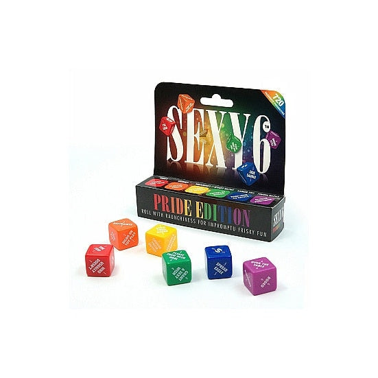 Sexy 6 Dice - Pride Edition-Toys-Newside-Newside