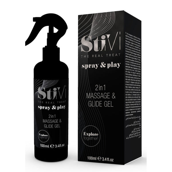 StiVi - Massage & Glide Gel-Intimate Essentials-PCS-Newside