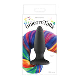 Unicorn Tails - Buttplug Rainbow met Staart-Toys-NS Novelties-Multikleur-Newside
